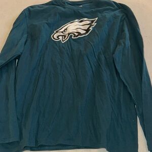 Mens Size XXL Green Long Sleeve Shirt